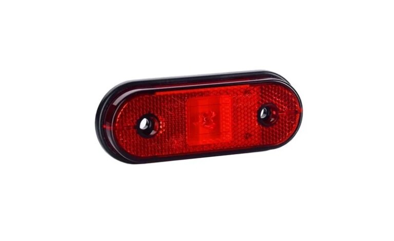 LED Umrissleuchte rot 12-24v 50cm Kabel | MV-6400R