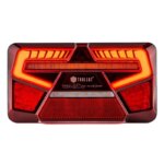 LED Rücklicht, (nicht dreieckig) links 12-24v 200cm Kabel | VC-6051 – Bild 4