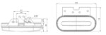 LED Positionsleuchte rot | 12-24v | 50cm Kabel | M10MV-750R – Bild 2