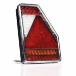 Rechts | LED Rücklicht Dreieck | 12v | 5-Funktionen | 5-PIN | VC-3302B5