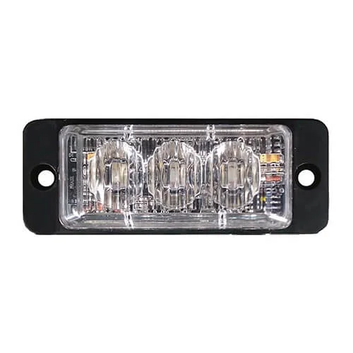 LED Blitzer 3 LEDs | R65 | ultraflache slimline | amber | 10-30v | S11F3002