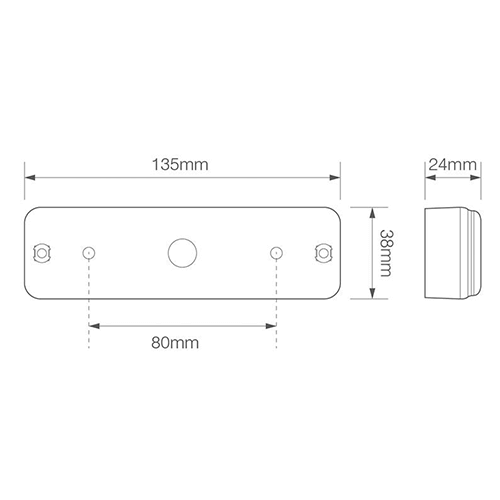 85eafde8-ab0c-429a-bc11-5e74979e1b82-39298_3-1 LED Rückfahrscheinwerfer slimline | 12-24v | 0,18m Kabel | 135WME – Bild 3
