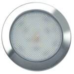 Ultraflache LED Innenbeleuchtung | Chrom | 12v | warmweißes Licht | 7515C-WW – Bild 3