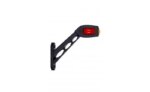 Rechts | LED Begrenzungsleuchte rot | weiß | amber | 12-24v | 35cm. Kabel | MB-3692RWA