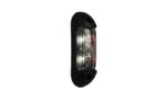 LED Begrenzungsleuchte kompakt rot-weiß 12-24v 50cm Kabel | MB-5300RW – Bild 2