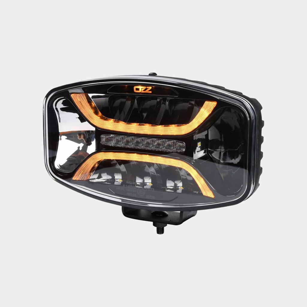 OZZ XO 1 LED Fernscheinwerfer | schwarz oval | 8160 Lumen | 88105