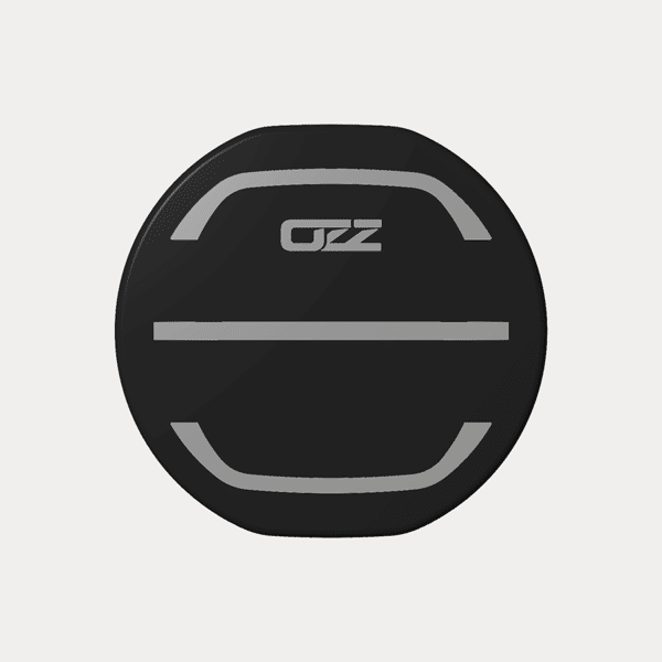 Schwarze Abdeckung der Linse für OZZ 9"(88101 - 88102)