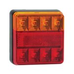 LED Rücklicht kompakt ohne Kennzeichenbeleuchtung | 12v | 40cm. Kabel | 101BAR