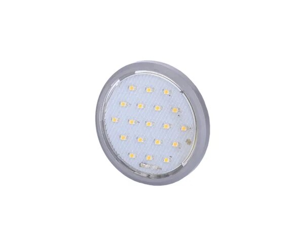 LED Innenleuchte 85lm - 5000K - 24v - Chrom | BG-2110W-24V