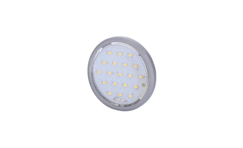LED Innenleuchte 85lm - 5000K - 24v - Chrom | BG-2110W-24V