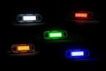 LED Umrissleuchte eingebaut blau 12-24v 0.15m Kabel | MV-2400B.1 – Bild 2
