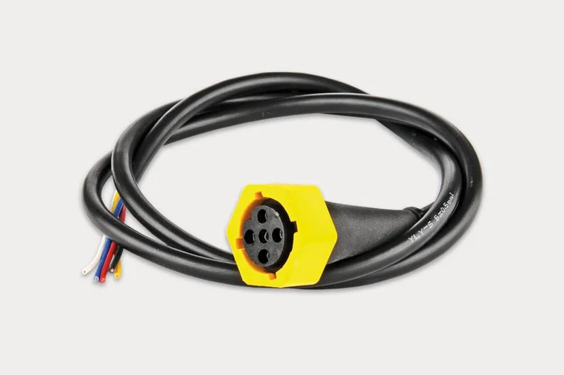 Links | 5-PIN Bajonett Anschluss | mit 10m Kabel | V10AC-10MB5L
