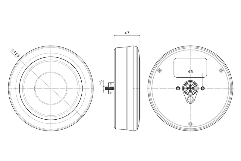 8b4b95d8-7764-4390-b027-0295acada953-58538-nl LED darklook Rücklicht chrom 12-24v 100cm Kabel, Einbau – Bild 5
