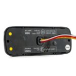 LED Blitzer R65 + Halo-Ring, gelbe farben 12-24v – Bild 7