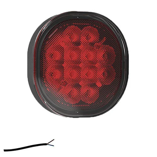 LED Nebelscheinwerfer | 12-24v | 50cm Kabel (flache Montage) | VM-330