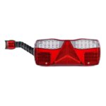 LED Anhängerbeleuchtung links mit Begrenzungslicht 12-24v 7-PIN AMP | VC-7111B7 – Bild 2