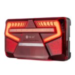 LED Rücklicht, (nicht dreieckig) links 12-24v 200cm Kabel | VC-6051 – Bild 2