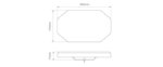 LED Leuchtbalk | R65 | 356mm | 12-24v | EQPLB356R65AM – Bild 3