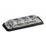 Ultraflache Slimline LED Blitzer | 3 LEDs | Gelb | 10-30v | S11F3003 – Bild 2