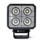 LED Arbeitsscheinwerfer quadratisch | 3800 Lumen | 40Watt | eingebauter Deutsch-Stecker | 9-36v | WF-4038V – Bild 2