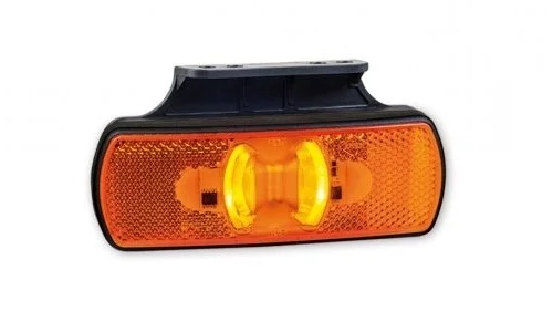 LED Positionsleuchte Neon amber mit Bügel | 12-24v | 50cm. Kabel | MV-3350A