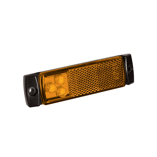 LED Positionsleuchte amber | 12-24v | 50cm Kabel | 129AM