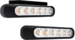 R65 LED Blitzer 6 LEDs Gelb | 10-30v | S10F6200A – Bild 2