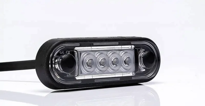 LED Positionsleuchte weiß | 12-24v | 15cm Kabel | MV-2400W.1