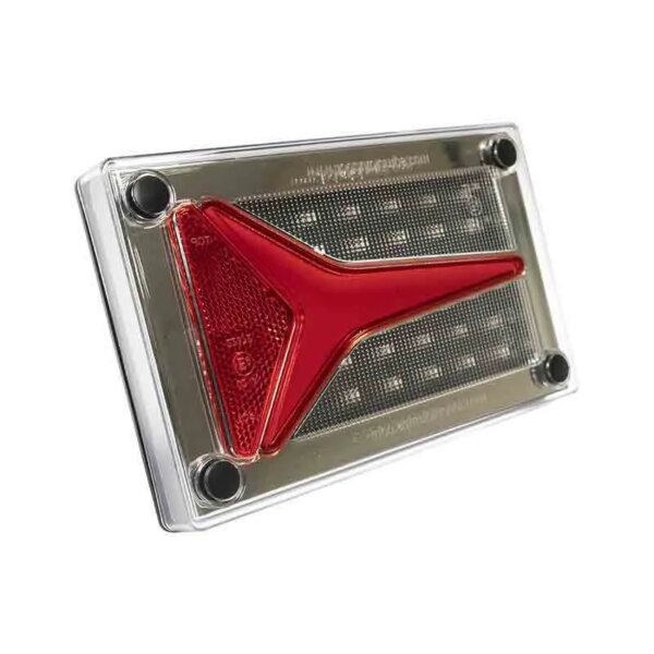 Rechts | LED-Neon-Rücklicht mit dynamischem Blinklicht | 12-24v | 595STIMR