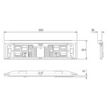 LED ADR Kennzeichenbeleuchtung inkl. Halterung 1,5m + SuperSeal – Bild 2