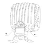 LED ADR Arbeitsscheinwerfer | 13,5 Watt | 1700 Lumen | 12 - 55V | WF-3617ADRD – Bild 4