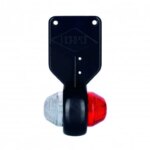 LED Begrenzungsleuchte links rot-weiß 12-24v 50cm Kabel | MB-4231RW