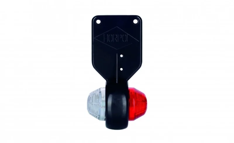 LED Begrenzungsleuchte links rot-weiß 12-24v 50cm Kabel | MB-4231RW