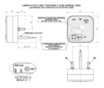 LED Positionsleuchte weiß 12-24v 45cm Kabel | MV-4200W – Bild 2