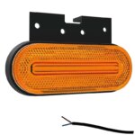 LED Umrissleuchte amber | 12-24v | 50cm Kabel | M10MV-750A