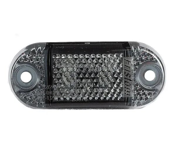 LED Umrissleuchte dunkelweiß 12-24v 15cm Kabel | MV-6200DW