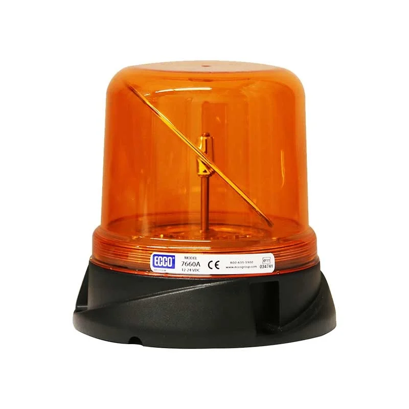 ROTOLED |LED Rundumleuchte R65 | Serie 7660 | amber | 12-24v | 3-Schraube | 7660A