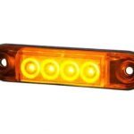 LED Positionsleuchte amber | 12-24v | 50cm Kabel | MV-4400A