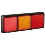 LED Rücklicht mit schwarzem Rand | 12-24v | 40cm Kabel | 100BFARME