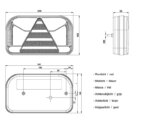 Rechts | LED Rücklicht ohne Kennzeichenleuchte | 12-36v | 7-PIN AMP-Stecker | V10C6-532B7 – Bild 2
