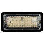 LED Innenbeleuchtung | schwarz | 12v | kaltes weißes Licht | 148BW12