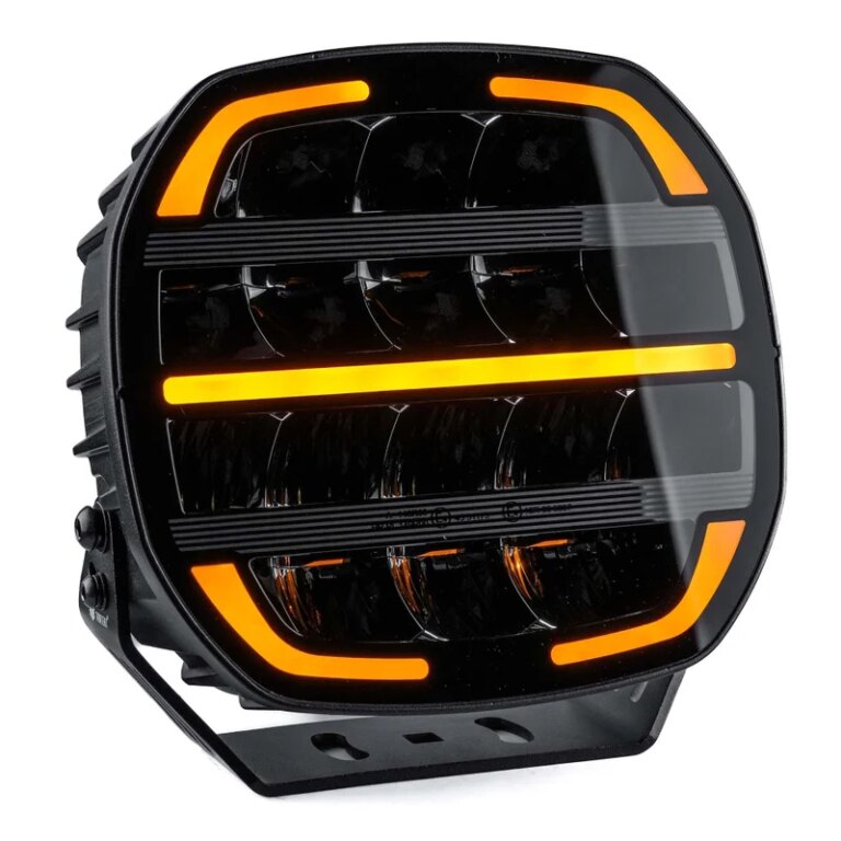Phantom Serie LED Fernscheinwerfer darklook schwarz 12-24v - 16.000lm