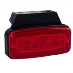 LED Positionsleuchte rot mit Bügel | 12-24v | 50cm. Kabel | MV-4950R