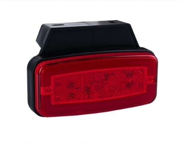 LED Positionsleuchte rot mit Bügel | 12-24v | 50cm. Kabel | MV-4950R