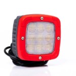 LED Arbeitsscheinwerfer Flutlicht 38W - 4100lm - 12-36v 1m. Kabel | WF-3841