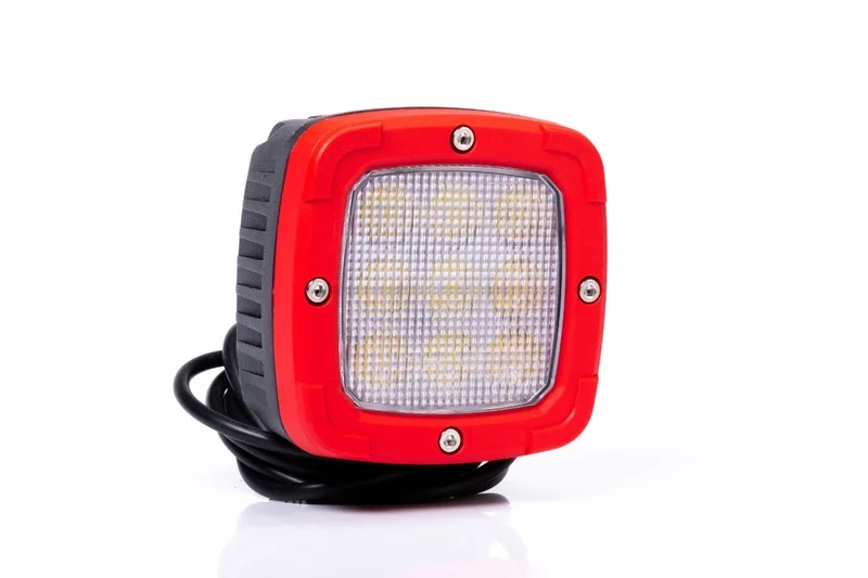 LED Arbeitsscheinwerfer Flutlicht 38W - 4100lm - 12-36v 1m. Kabel | WF-3841