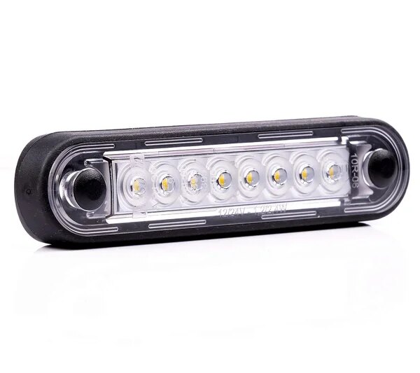 LED dDkorationslicht Einbau-lang blau 12-24v 0.15m Kabel | MV-2400LB