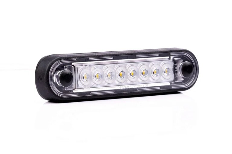 LED dDkorationslicht Einbau-lang blau 12-24v 0.15m Kabel | MV-2400LB