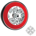 LED Rücklicht | 12-36v | 5-PIN | V10C2-810B5