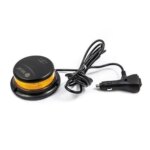 LED Rundumleuchte amber mit amber Linse | 12-24v | Magnet | R65 | S07ZL603AA – Bild 2